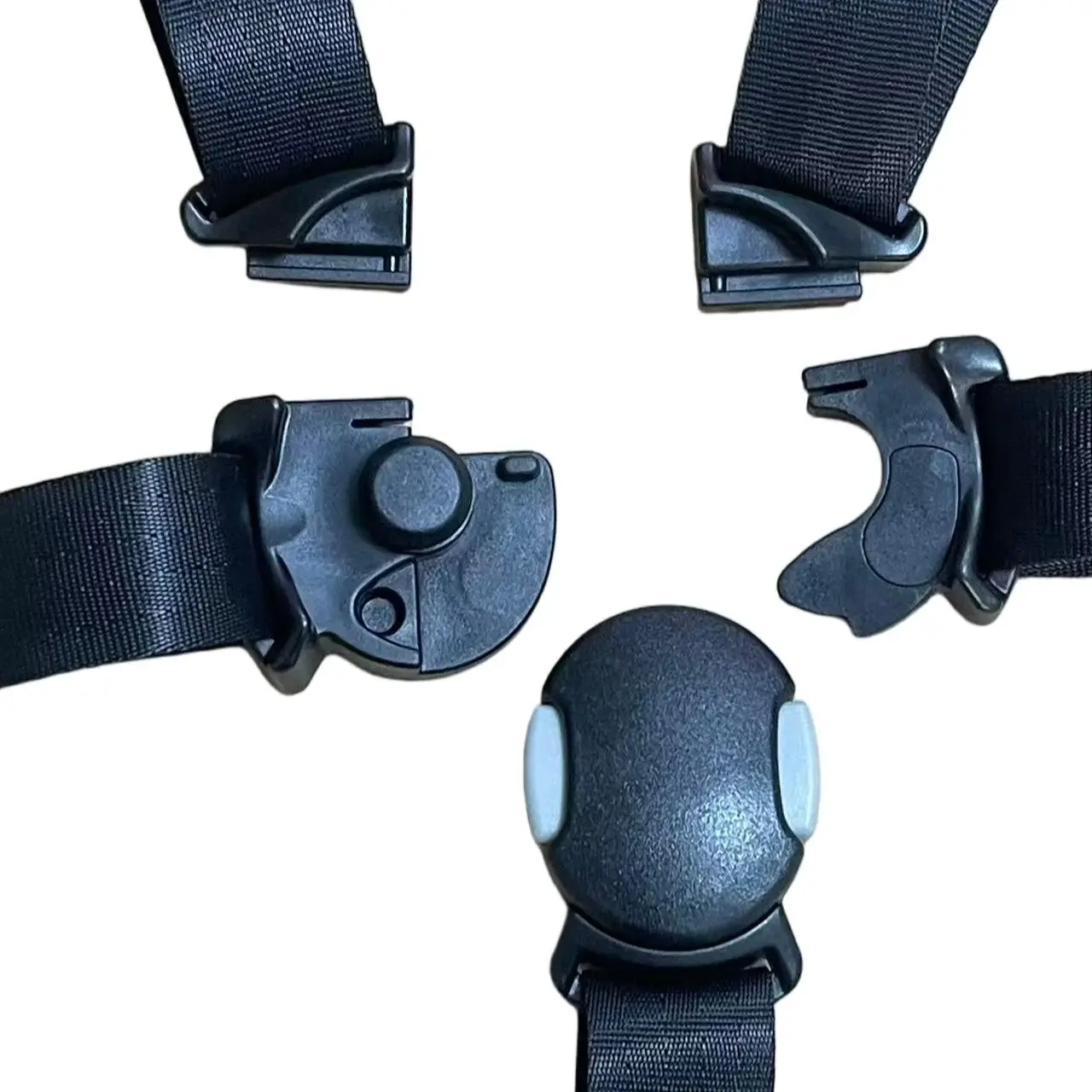 حزام بديل لـ ABC Design Zephair حزام الأمان لـ Unilove DLXtour عربة أطفال مزدوجة قابلة للتحويل لـ Sparco Karbon