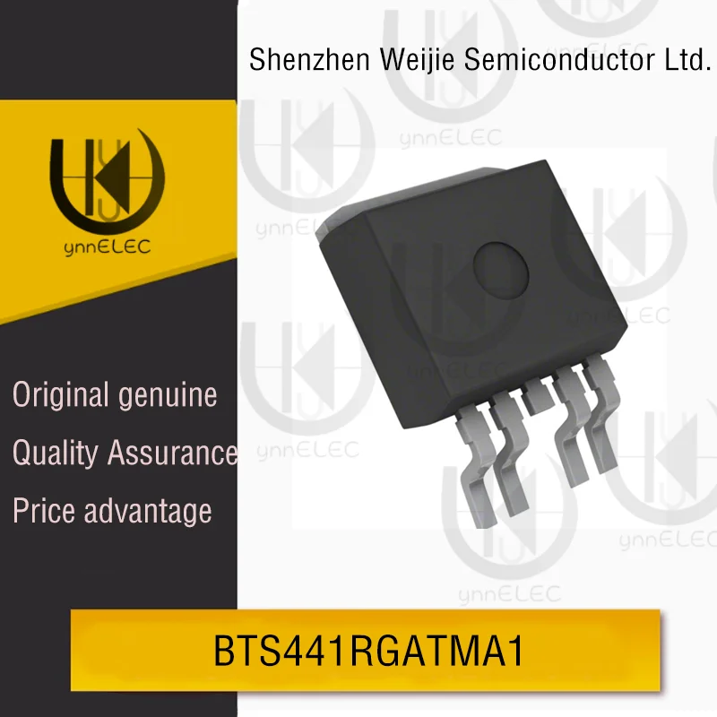 

Automotive High-Side Switch | BTS441RGATMA1 AEC-Q100 | 40V 5A | TO263-7