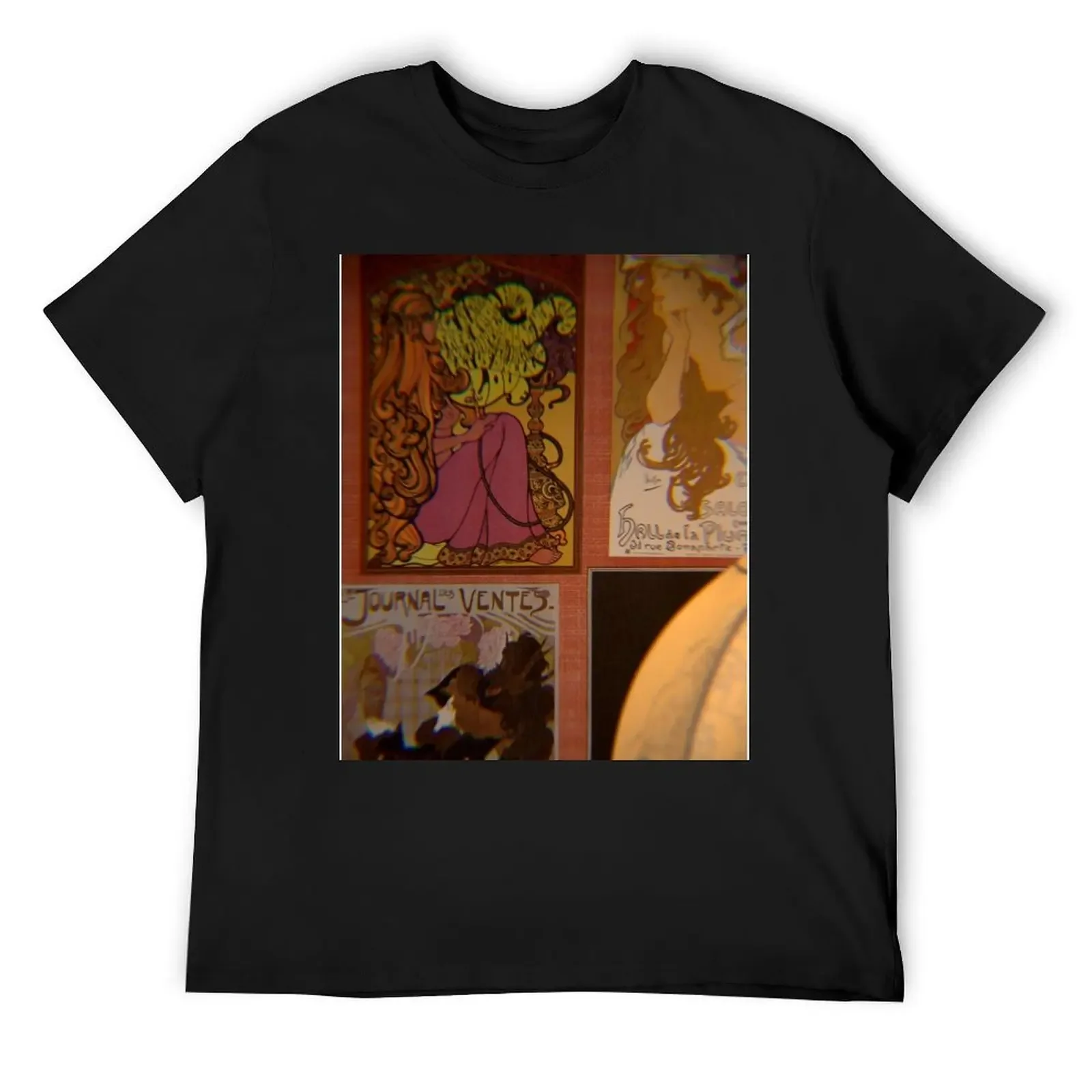 Those art nouveau ladies T-Shirt baggy shirts plus size tops oversized t shirt shirts men graphic