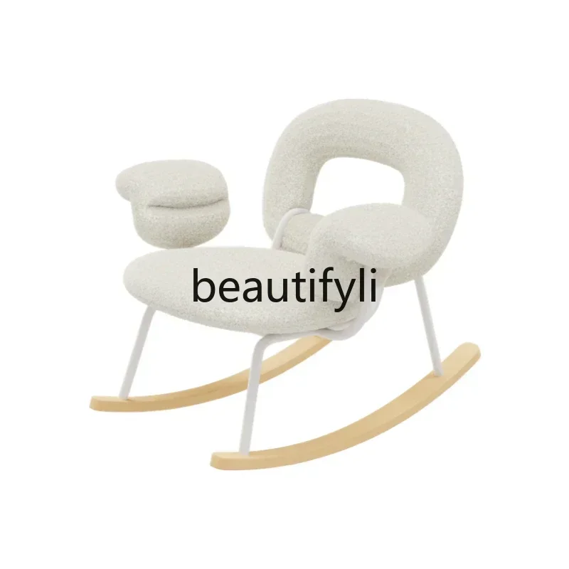

LJYDonut Rocking Chair Casual Back Chair