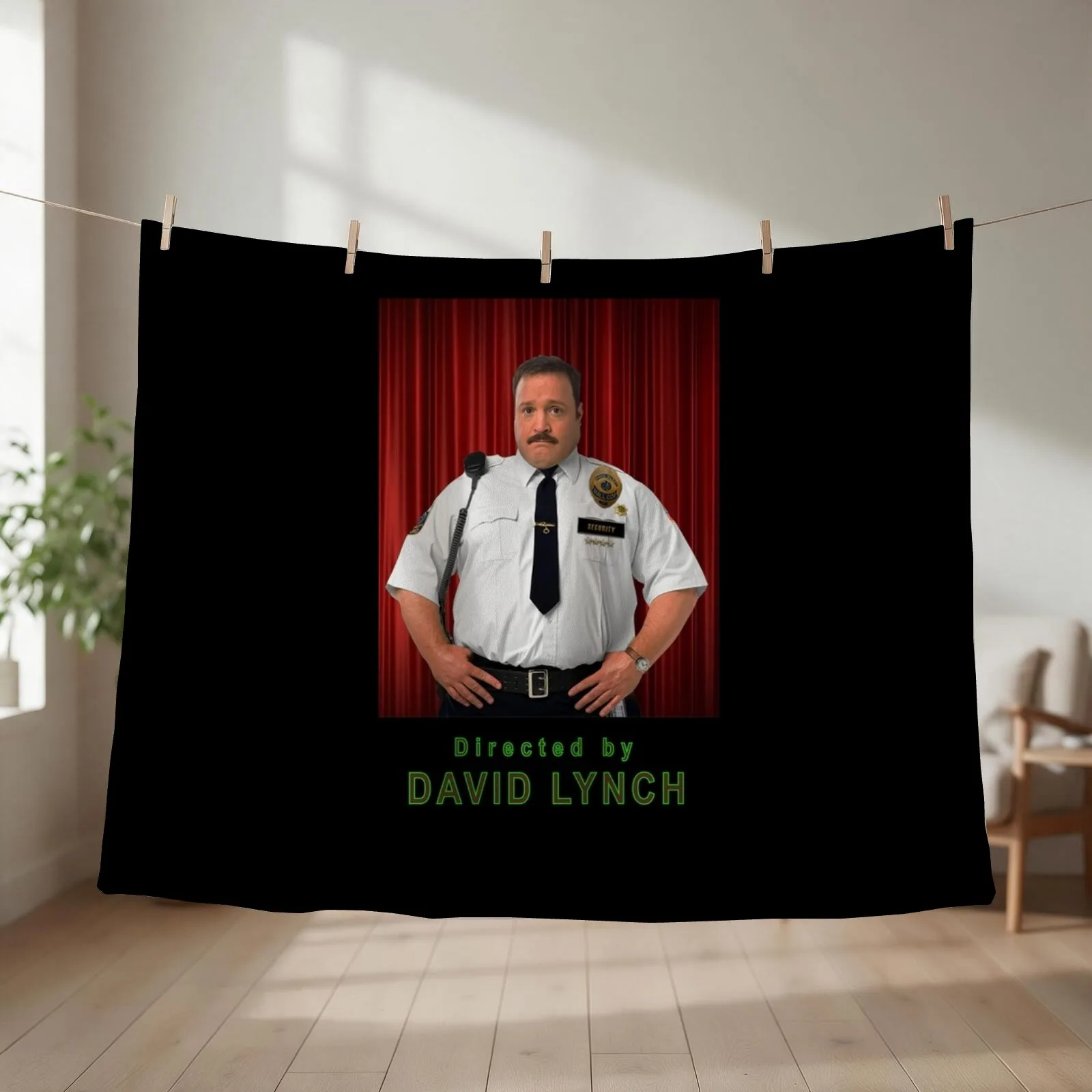 Blart- Directed by Lynch Throw Blanket Stuffeds Polar Flannel wednesday Blankets