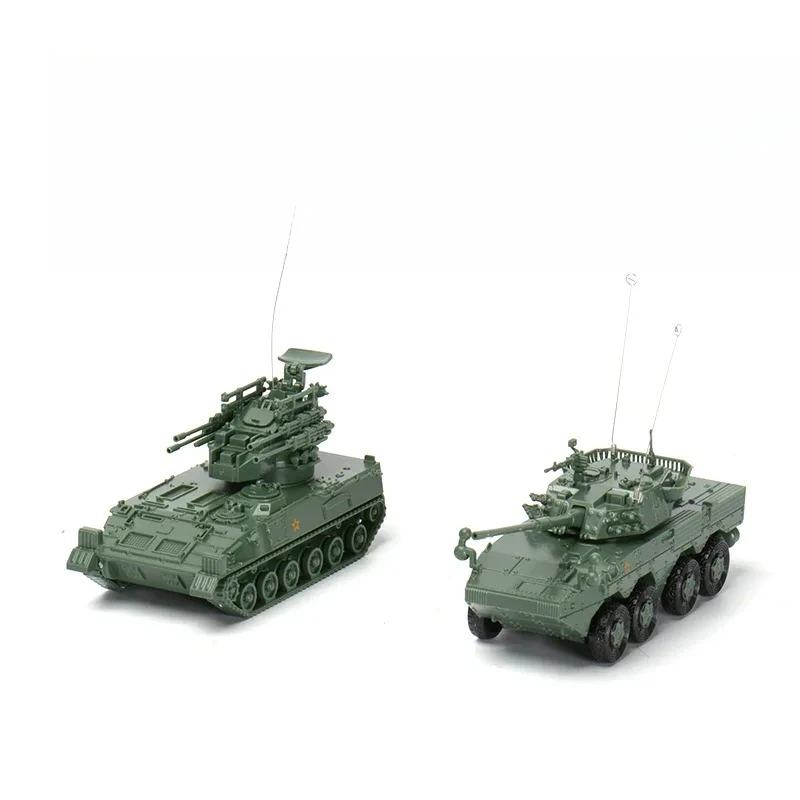 1/72 PGZ04 Self-propelled Antiaircraft Gun ZTL11 Assault Gun 4D Assemble Model Military Sand Table Toy