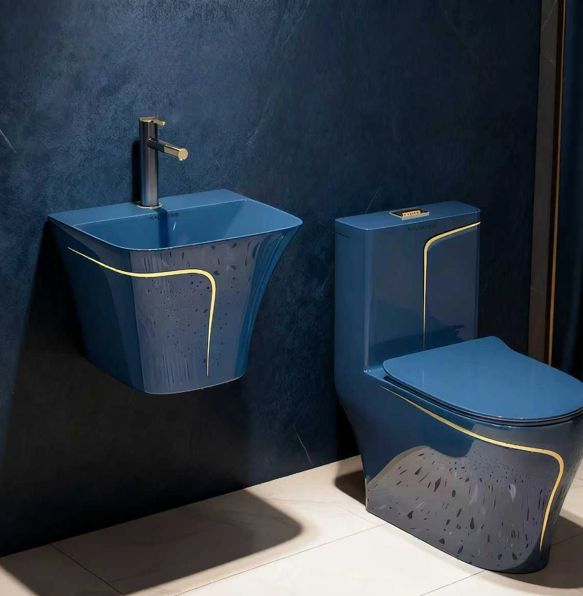 Factory Direct Compatible with Ceramic Bathroom Siphon Water Saving Deodorant Pumping Toilet Large Diameter Anti-splash Water