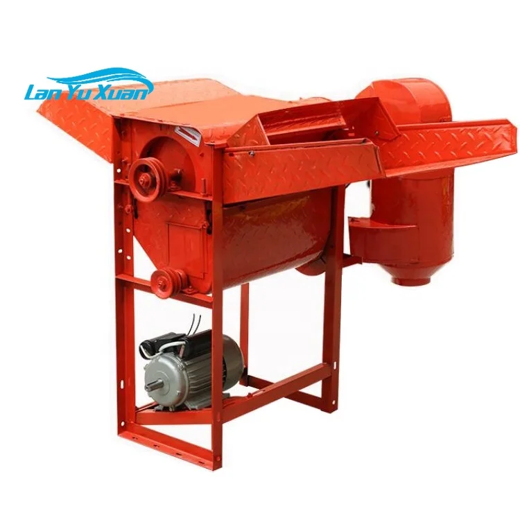 agricultural Small Bean Threshing Machine/Rice Wheat Sheller with  engine