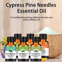 Natural Plants Essential Oil Orange Peppermint Eucalyptus Cypress Pine Needles Tangerine Fennel Fragrance Oil For Aromatherapy