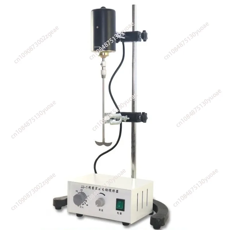 Precision boost timing electric mixer, digital display constant speed industrial mixer 100W laboratory use