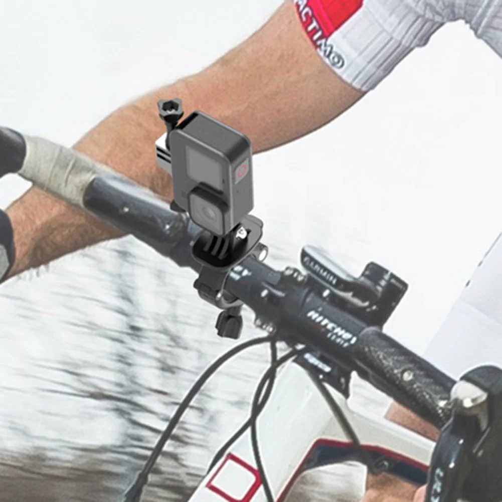 A50U For Go Pro 13 12 11 10 9 8 Action Camera Vertical Bracket Adjusting Arm Mount Adapter Vertical First-View