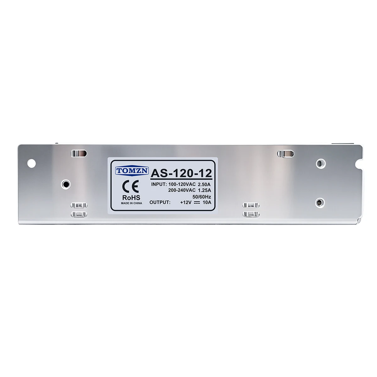 TOMZN AS-120W 12V 24V Switching Power Supply AC 110V-220V Wide Input Overload/Short Circuit/Over Voltage Protection for LED