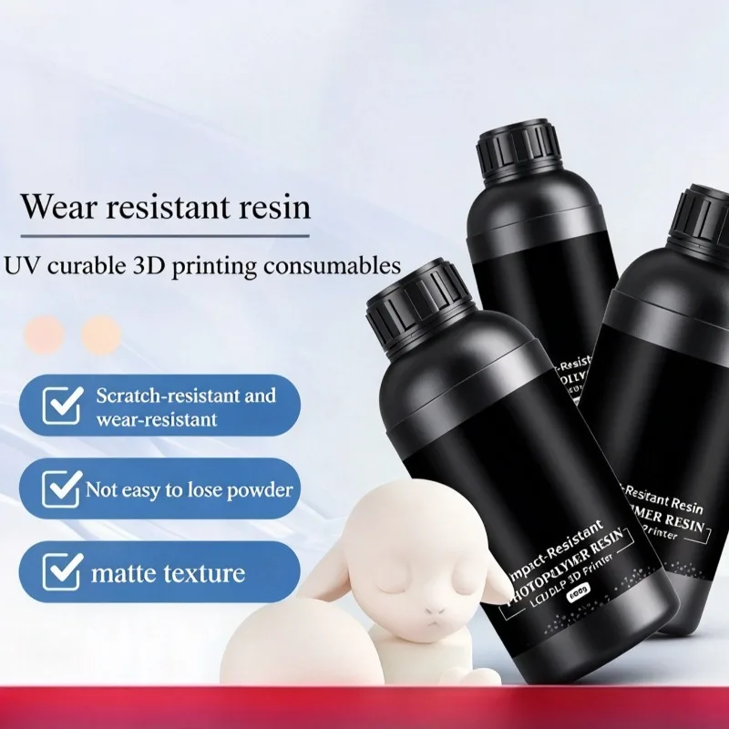 Low‑Odor High‑Precision Light‑Curing Resin Wear‑Tolerant 405nm UV Material for LCD 3D Printer Movable Assembled Part Prototype