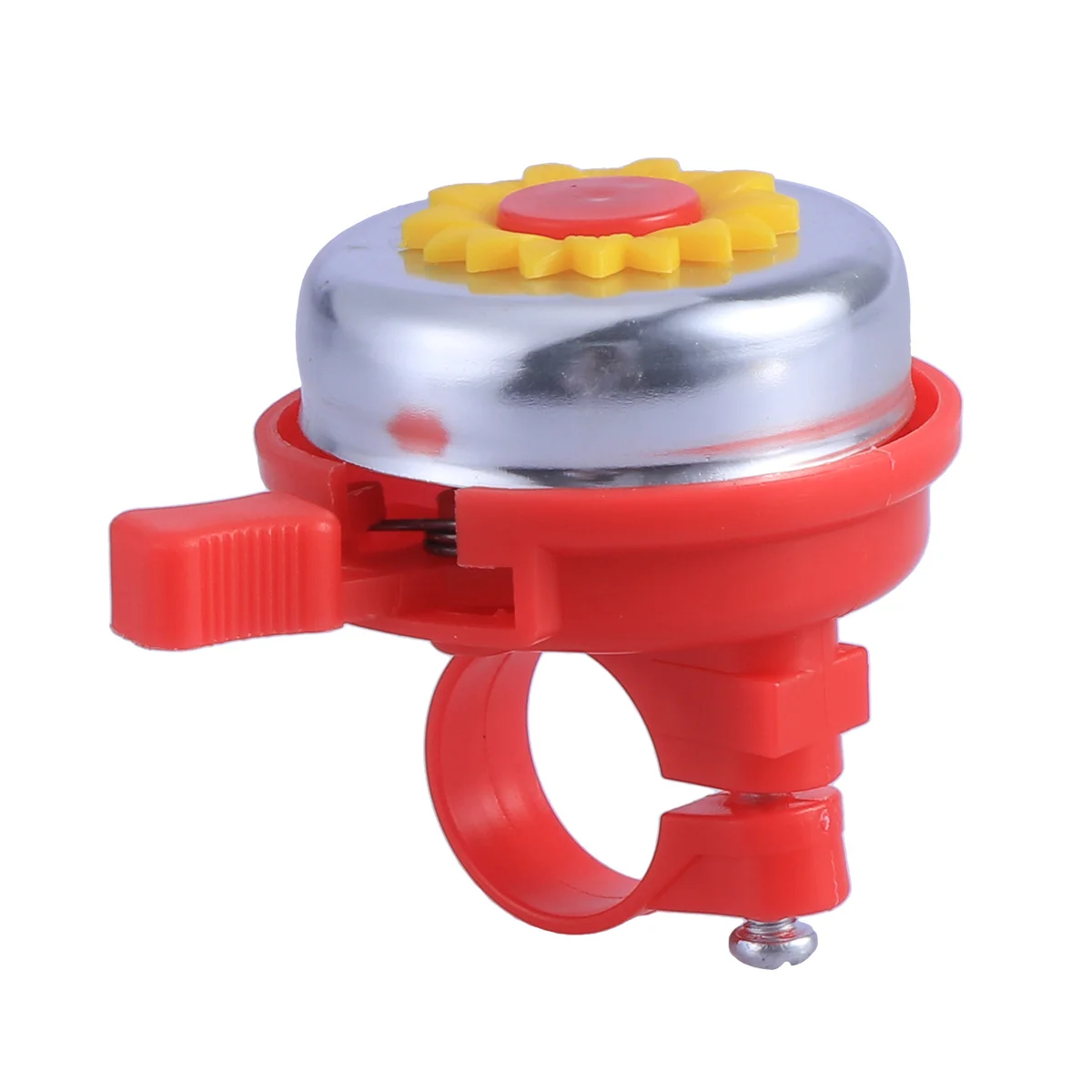 

Bike Red Sunflower Design Cute Cycling Bell For Kids Loud Clear Ring Handlebar Bell Universal Fit All Bikes Scooters