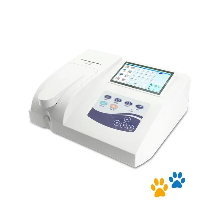 BC300 Veterinary Equipment Semi Automatic VET bio chemistry  analyzer