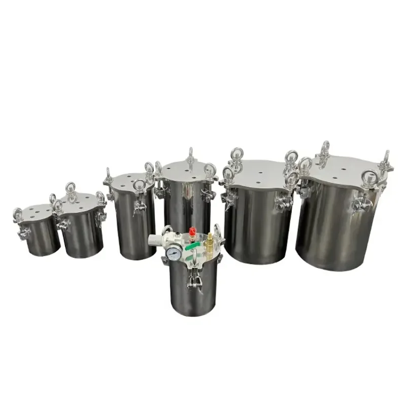 

New 1L-60L stainless steel pressure tank pneumatic vessel glue pressure bucket