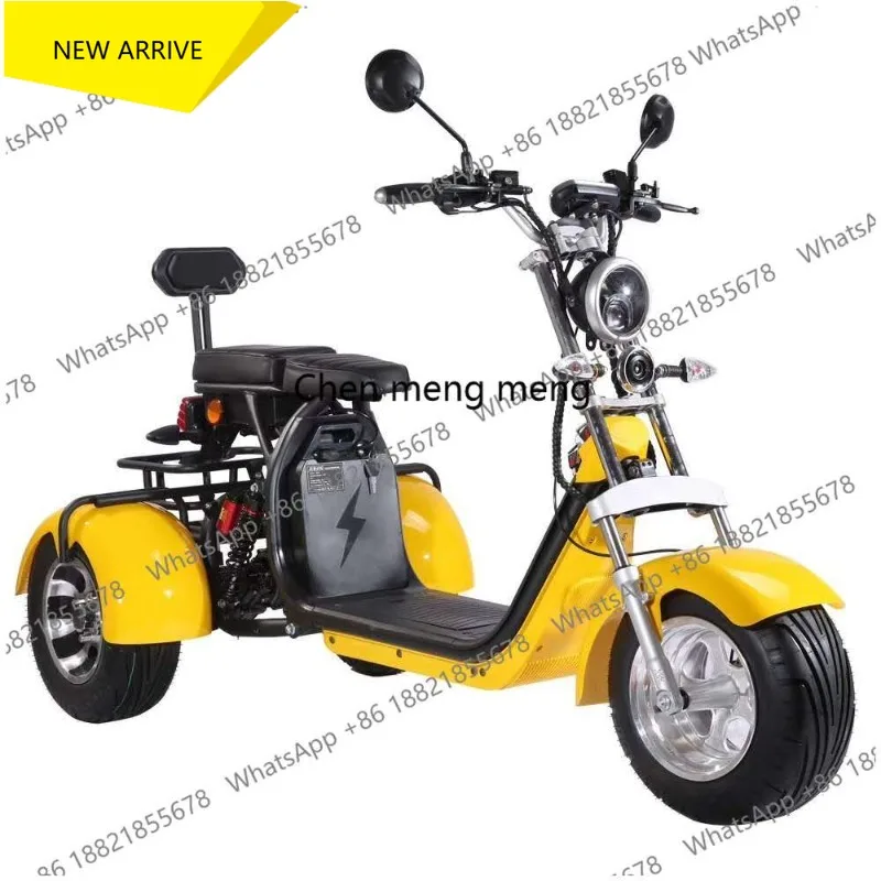 

hot selling Fat Tire Chopper Scooter Citycoco Coc 3 Wheel Tricycle Eec 3000w Best Electric Motorcycle off Road Sport Cr