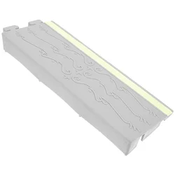 Door Sill Climbing Mat Threshold Ramp Sweeping Robot Cushion Plastic Ramps for Indoor Fluorescence Home Slopes Pad