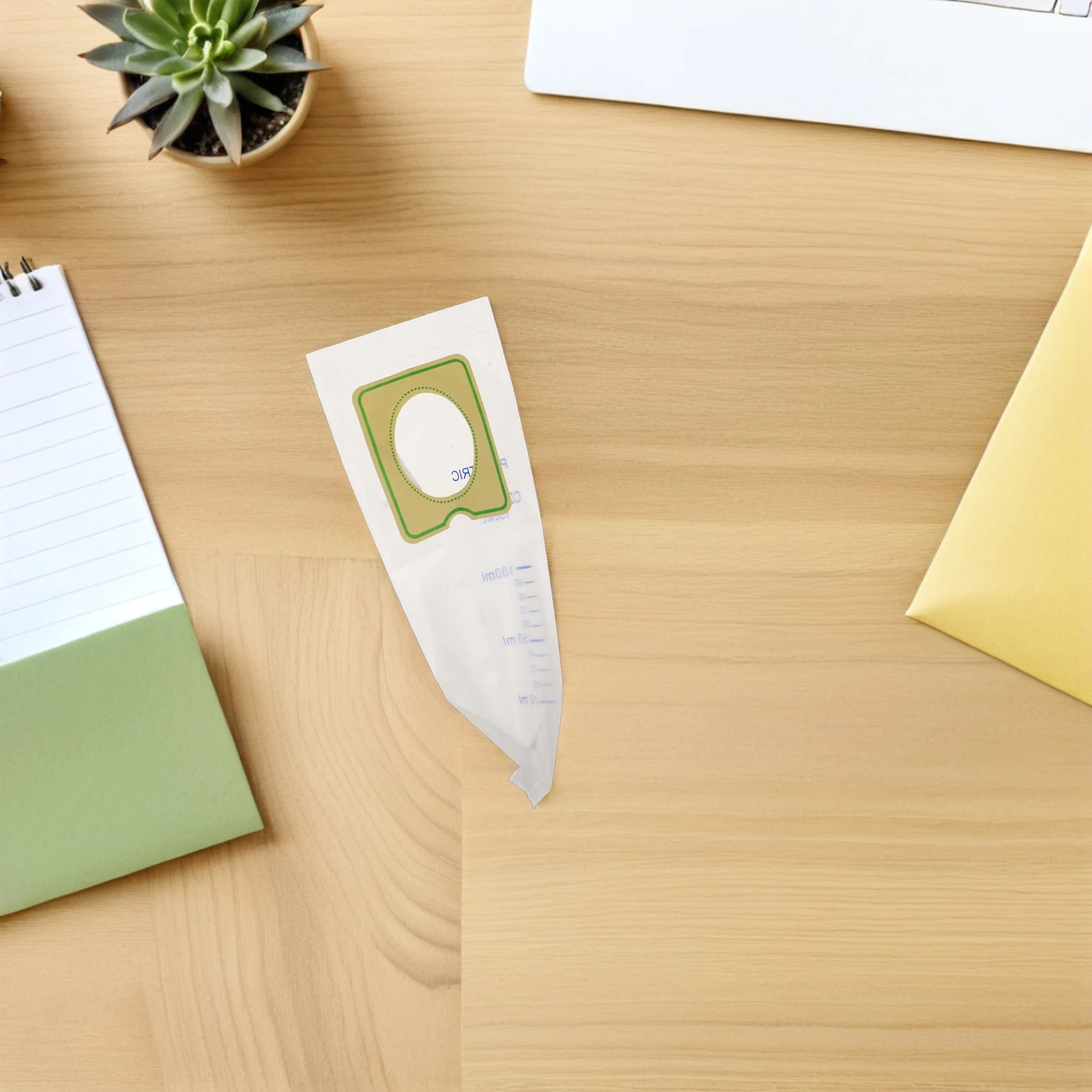 25 قطعة أكياس جمع البول الطفل القابل للتصرف واضح لاصق أكياس تبول الرضع مقاومة للانسكاب مجموعة عينات معبأة بشكل فردي #5