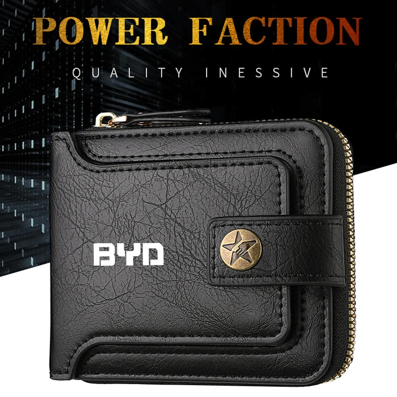 Leather Car Men Wal… - image