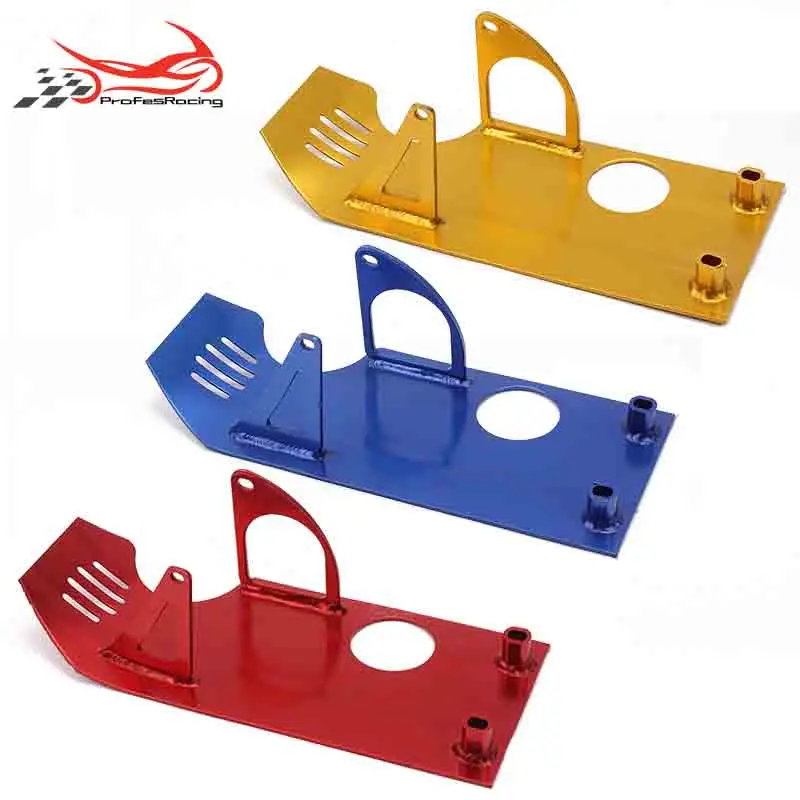 Alloy baffle aluminum skid plate engine protection plate for pit bike motorcycle yx140 150 160CC