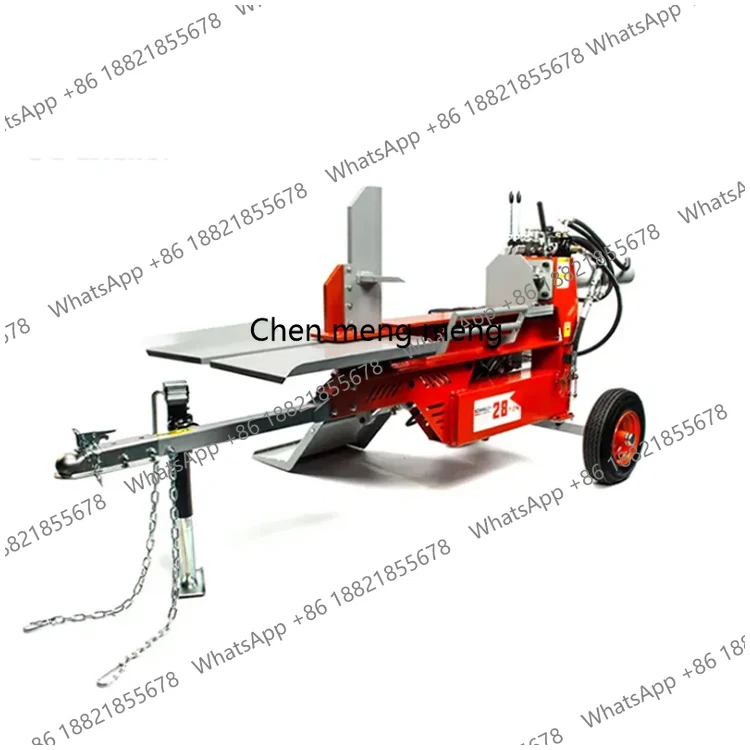NEW 28T Gaso line Mobile Wood Splitter Hydraulic Log Splitter Firewood Cutting Splitting Machine 3-Point Wood Splitter