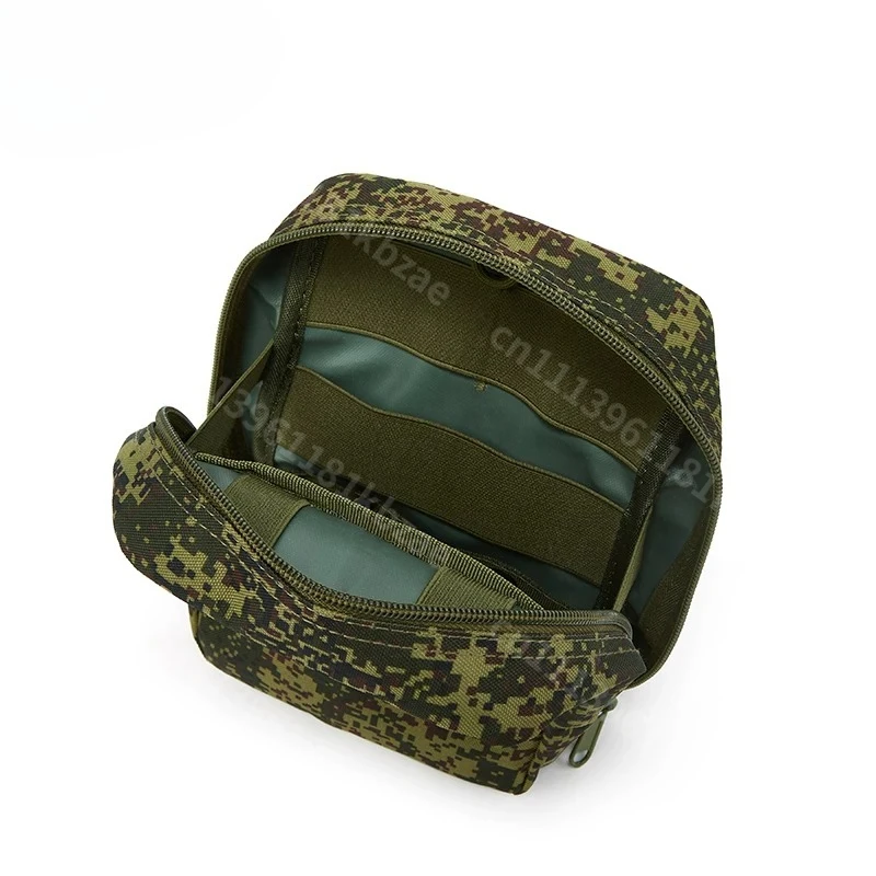 Sac tactique extérieur EMR camouflage russe MOLLE, sac de rangement de premiers secours pour camping et survie en extérieur, pochette polyvalente
