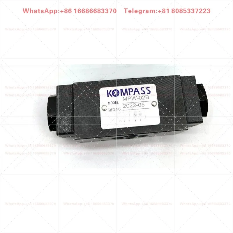 MPW-02C/02B/02A/03C/03B/03A/04/04B/04A Hydraulic Modular Pilot Operated Check Valve Ind. Parts