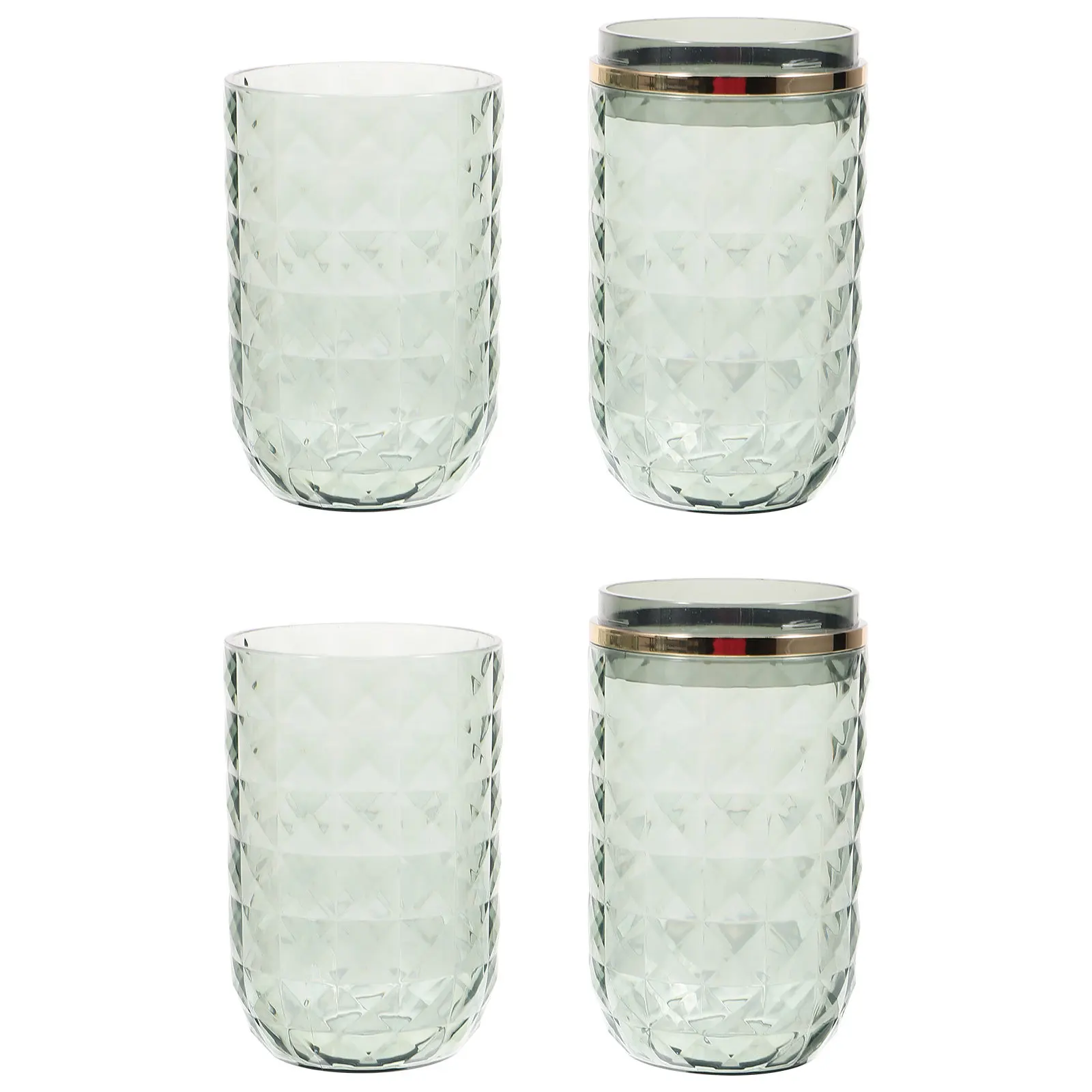 2 مجموعة علبة فرشاة الأسنان للسفر المحمولة تخزين حامل دائم فرشاة أسنان الحيوانات الأليفة معجون الأسنان صندوق المدمجة السفر كوب الحمام