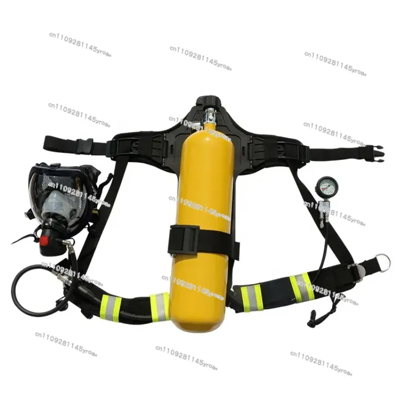 60 mins fire fighting oxygen breathing apparatus SCBA for fireman