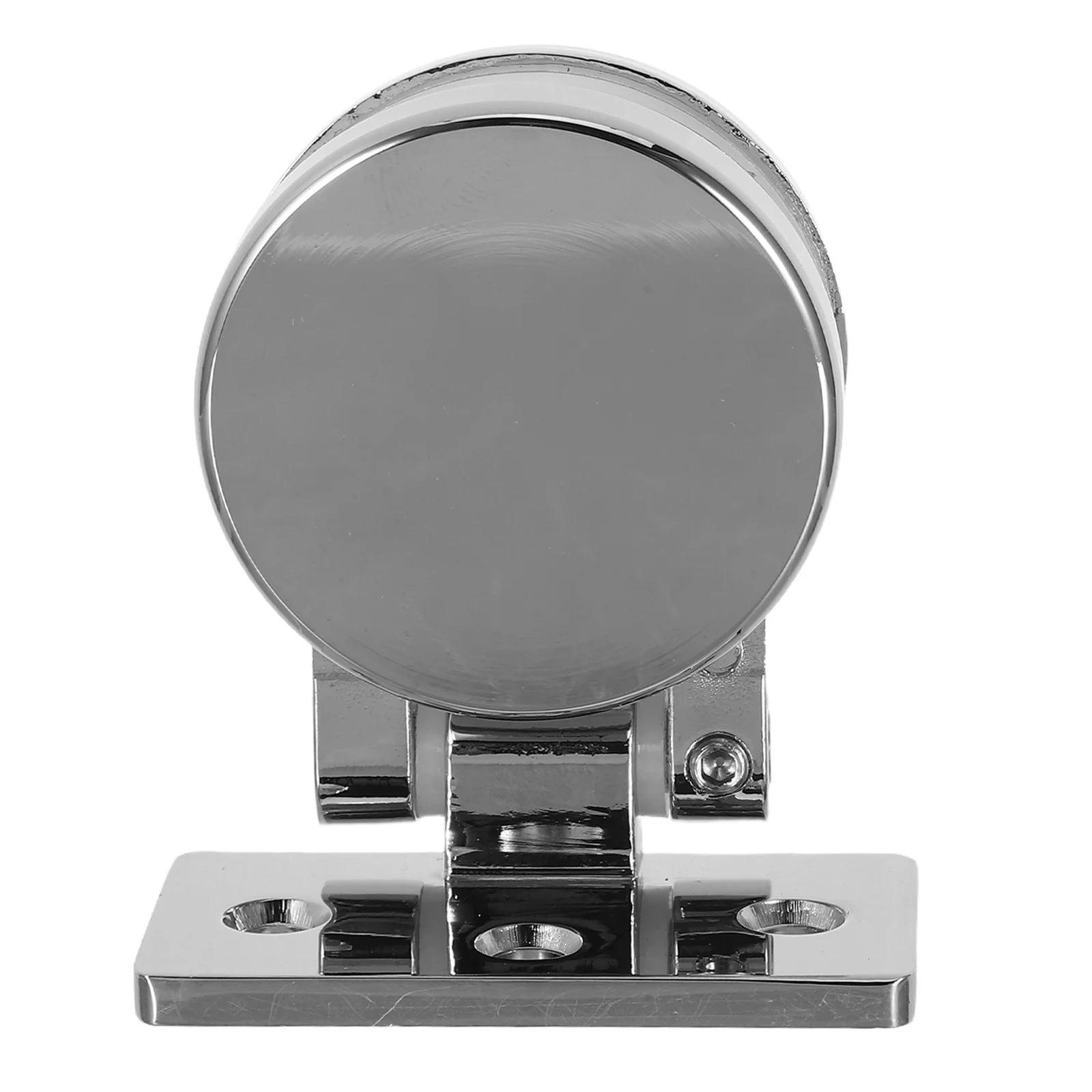 

2pcs Glass Door Hinge 180 Degree Pivot Clamp Zinc Alloy Hardware For Bathroom Shower Screen Silent Smooth Closing - Hinges For