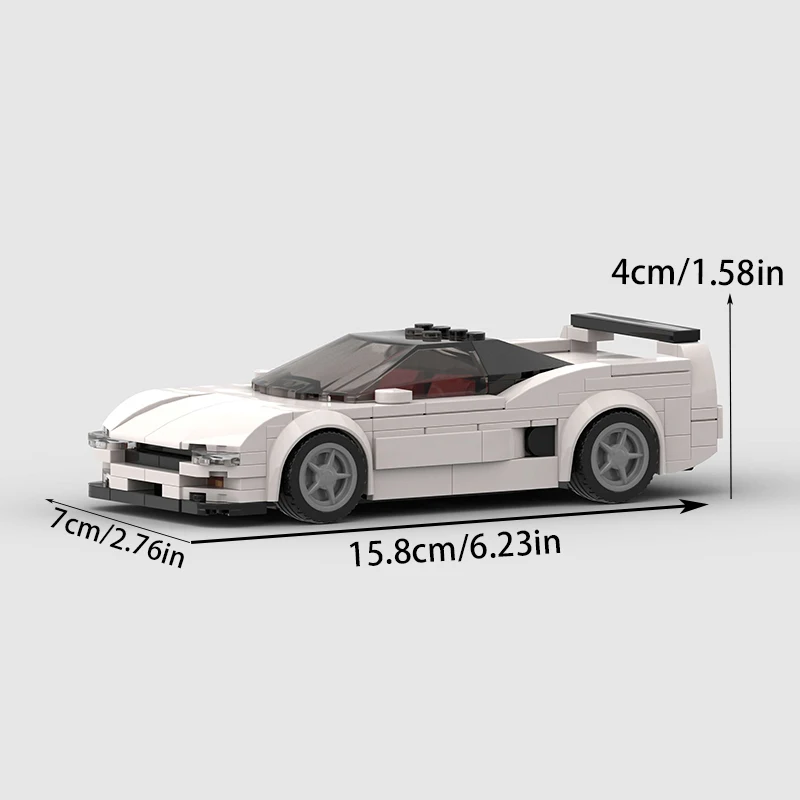 Kit de montaje DIY modelo de juguete de carreras de coches súper deportivos: una excelente opción para cumpleaños, regalos de Navidad y colección casera