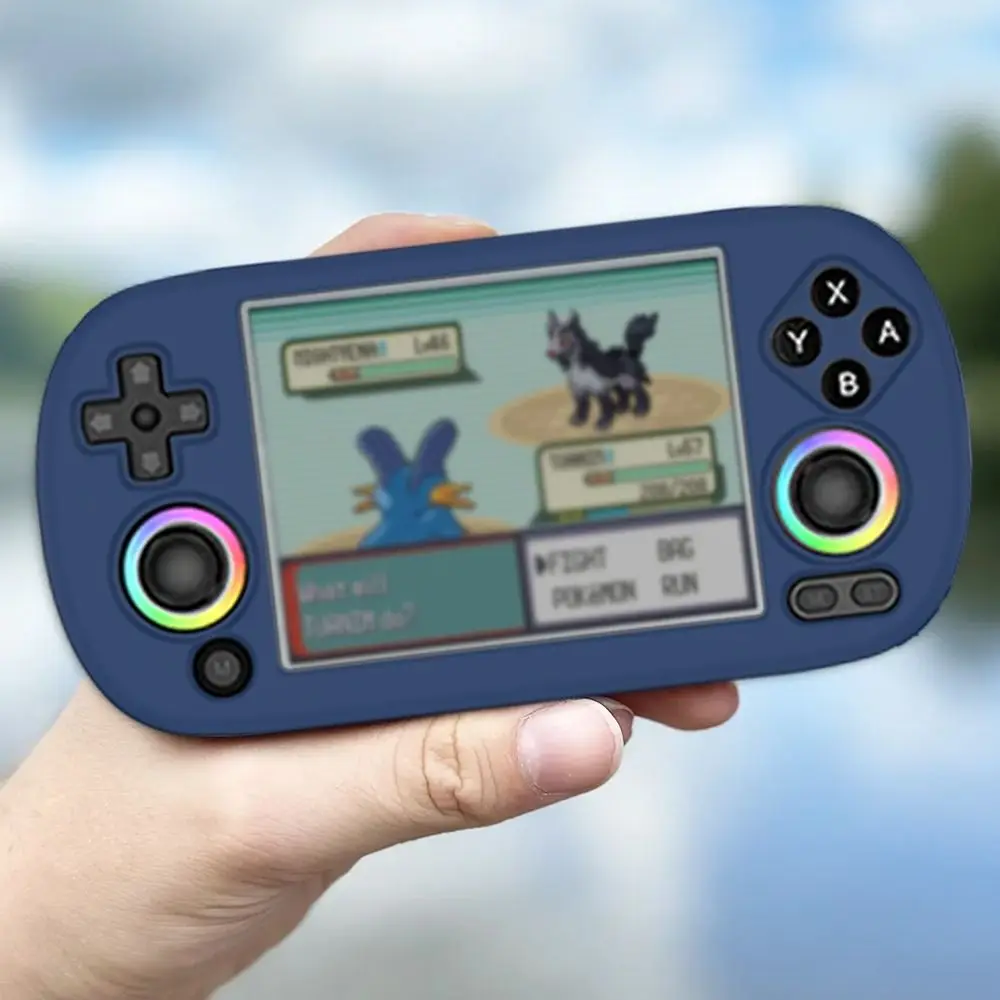 

New Silicone Protective Cover Shockproof Handheld Game Game Console Case Anti-Scratch Accessories Shell for ANBERNIC RG40XX H