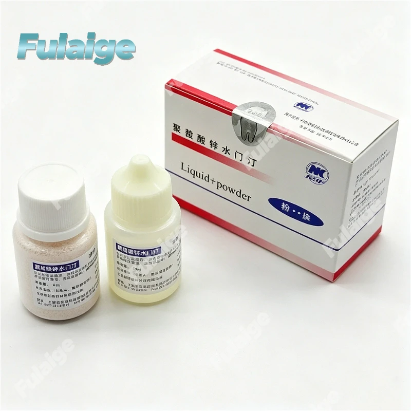 1/2/3 Sets Dental Cement Teeth Adhesive Zinc Polycarboxylate Cement Kit Extra Strong Prosthesis False Dentistry Material