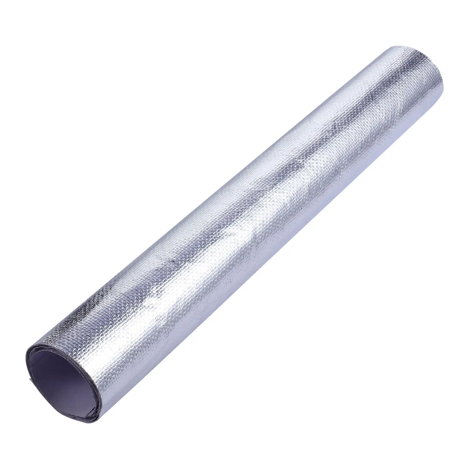 Premium Aluminized Fiberglass Heat Cover Mat Self Adhesive Backing Radiation Shield for Automotive Exhaust Plastic Parts Oil