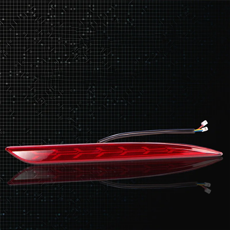 

Car Taillight LED Fog Light Anti-Collision Turn Signal LED Bumper Light for Tesla Model 3 Model Y