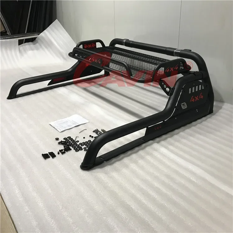 Cavin Universal Off Road 4X4 Sport Bar Pick up Accessories Parts Hilux Roll Bar With Basket custom