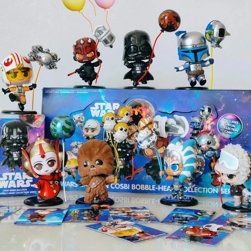 hottoys-star-wars-balloon-cosbi-bobble-v2-blind box-figurine-d'action-star-wars-sac-surprise-boite-mystere-a-collectionner-decoration-de-bureau