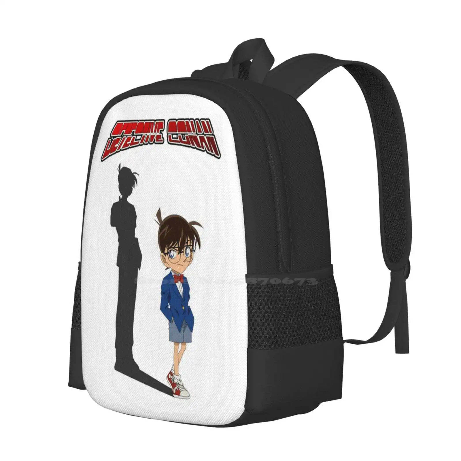 The Shadow Behind Hot Sale Backpack Fashion Bags Detective Conan Detective Conan Detective Conan Detective Conan Detective