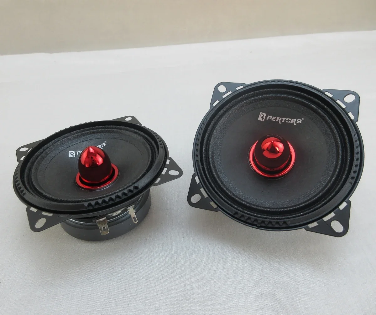 2PCS automotive audio vehicle speakers, 4-inch mid-range speaker set, advanced automotive speakers