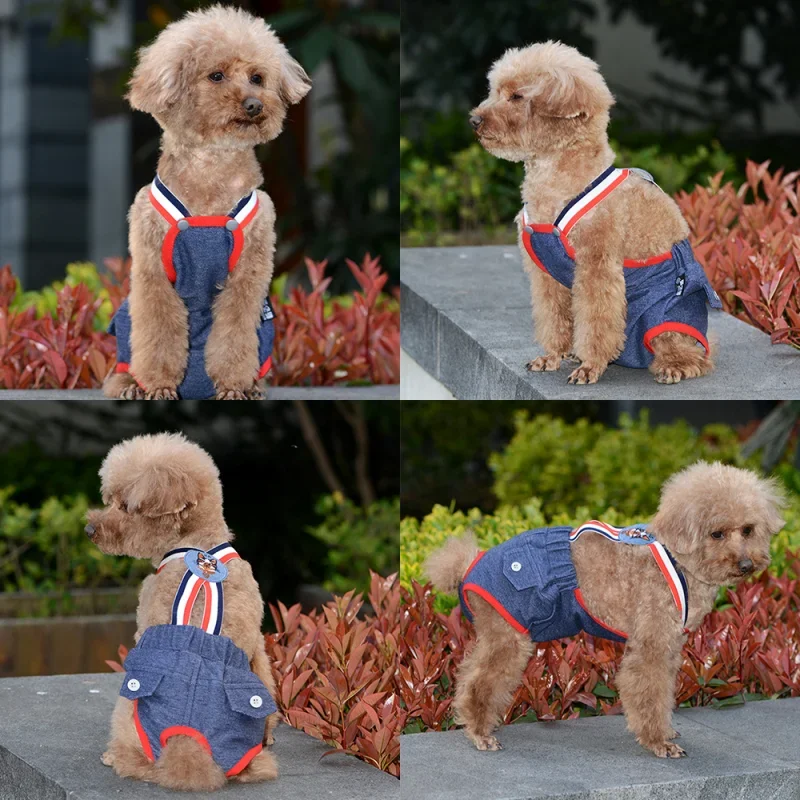 Pet Physiological Pants Washable Female Dog Diaper Sanitary Shorts Panties Dog Clothes Underwear Briefs Pet Products