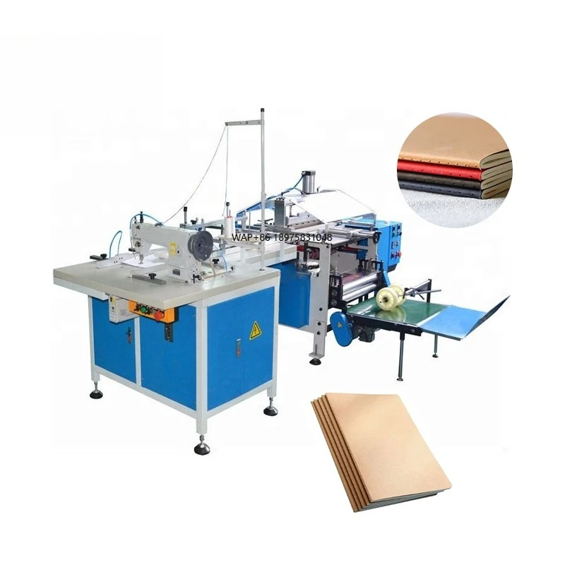 Automatic Exercise Book  Stitching  Making Machine Notebook Folding and Sewing Machine Thread Note Book Sewing Making Machine