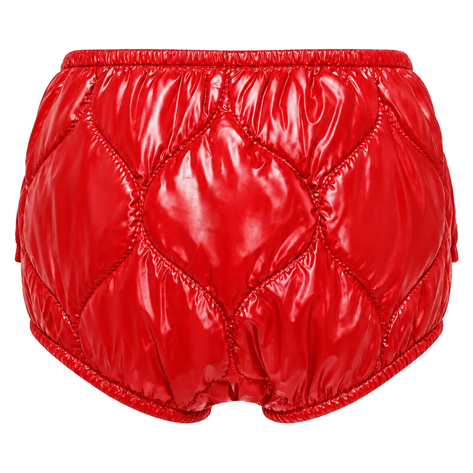 Kids Boys Girls Padded Briefs Water Resistant Sides Hook-and-loop Closure Panties Elastic Waistband Underwear Diaper Cover