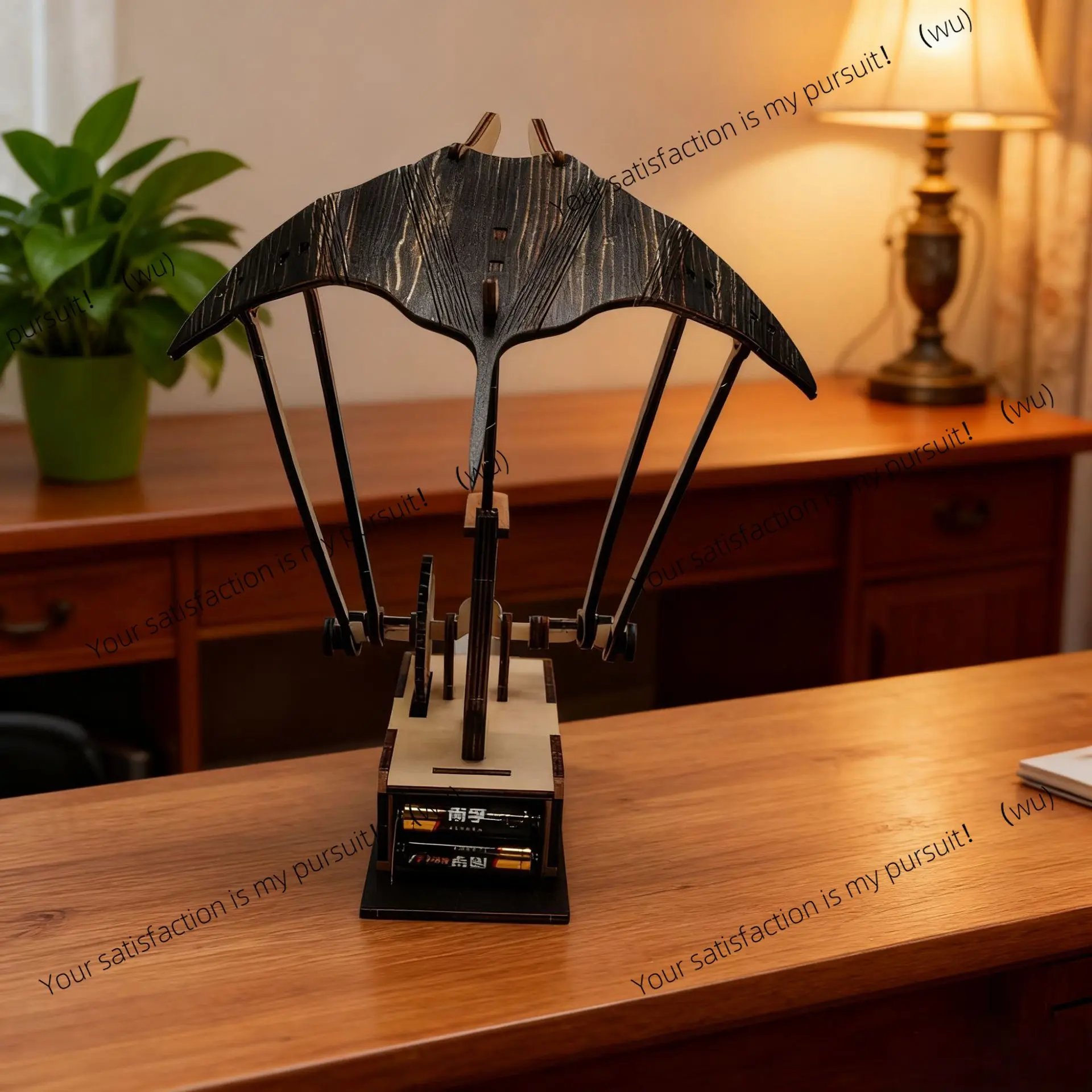 Craftsman wooden ray automaton, interesting piece.