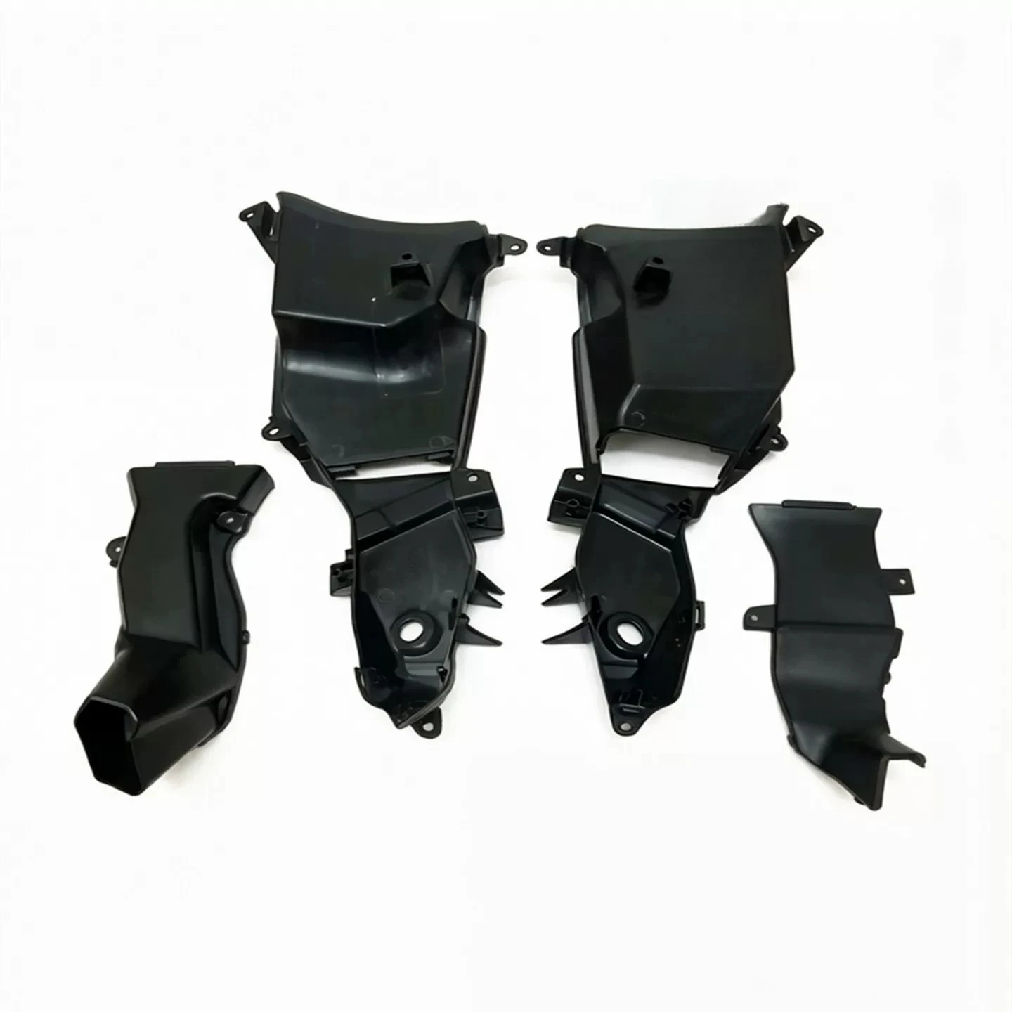 For Yamaha R6 2008 2009 2010 2011 2012 2013 2014 2015 2016 Ventilation Duct Black Housing Motorcycle left and right intake pipes
