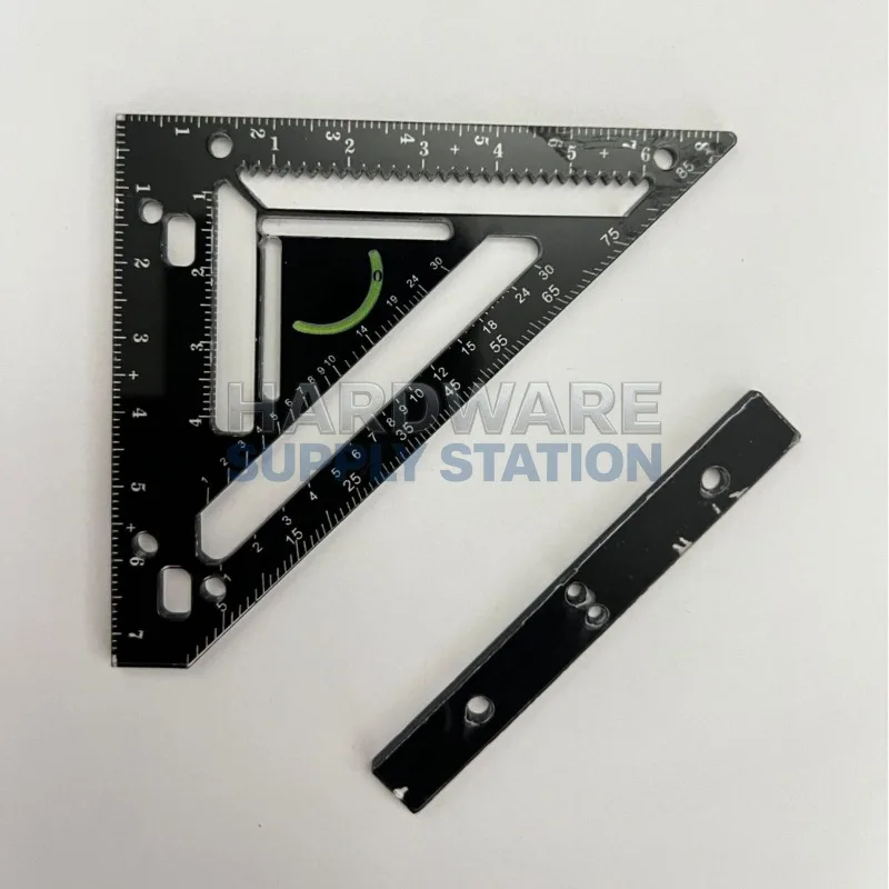 

Линейка для столярных работ, точное измерение, практичная линейка с зажимным блоком и четкой шкалой для разметки при столярных работах