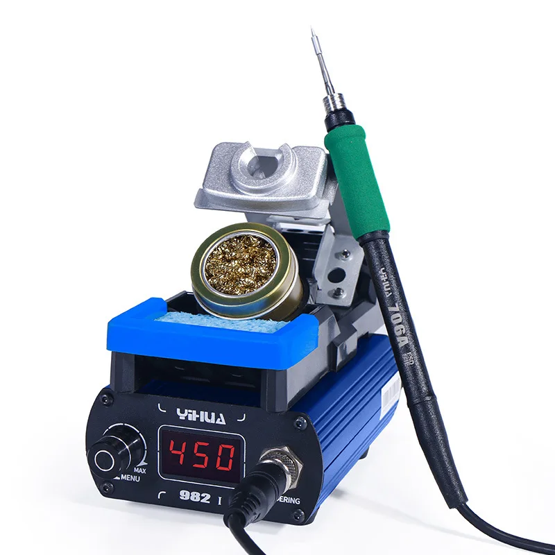 Yihua 982-I portable smart soldering station 1 second heating up soldering pen mobile phone repair welding tool 210/245