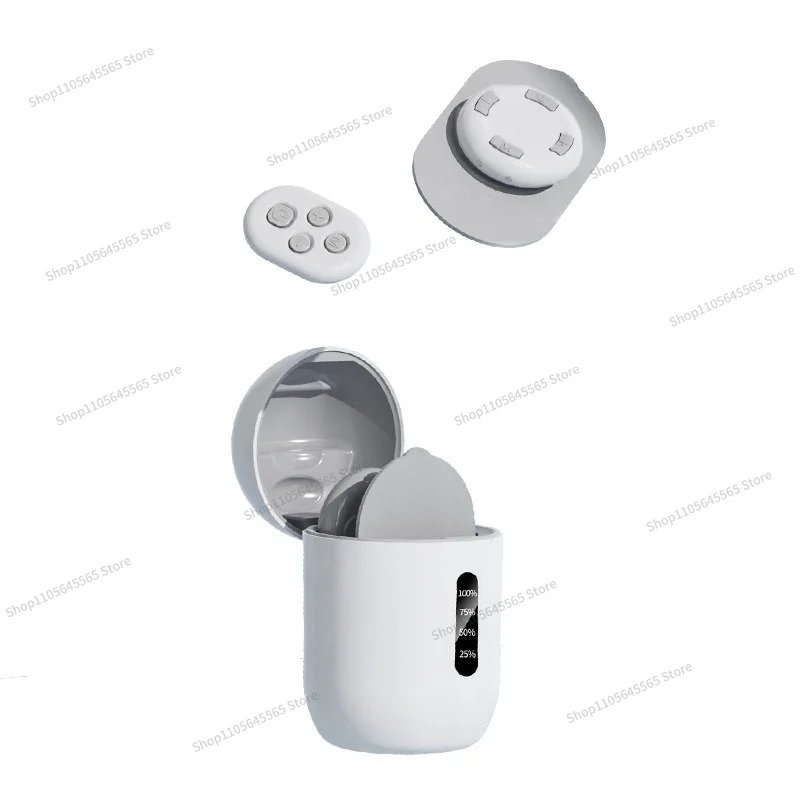 Remote control portable charging pocket massage sticker pulse cervical spine massager back waist leg mini massager