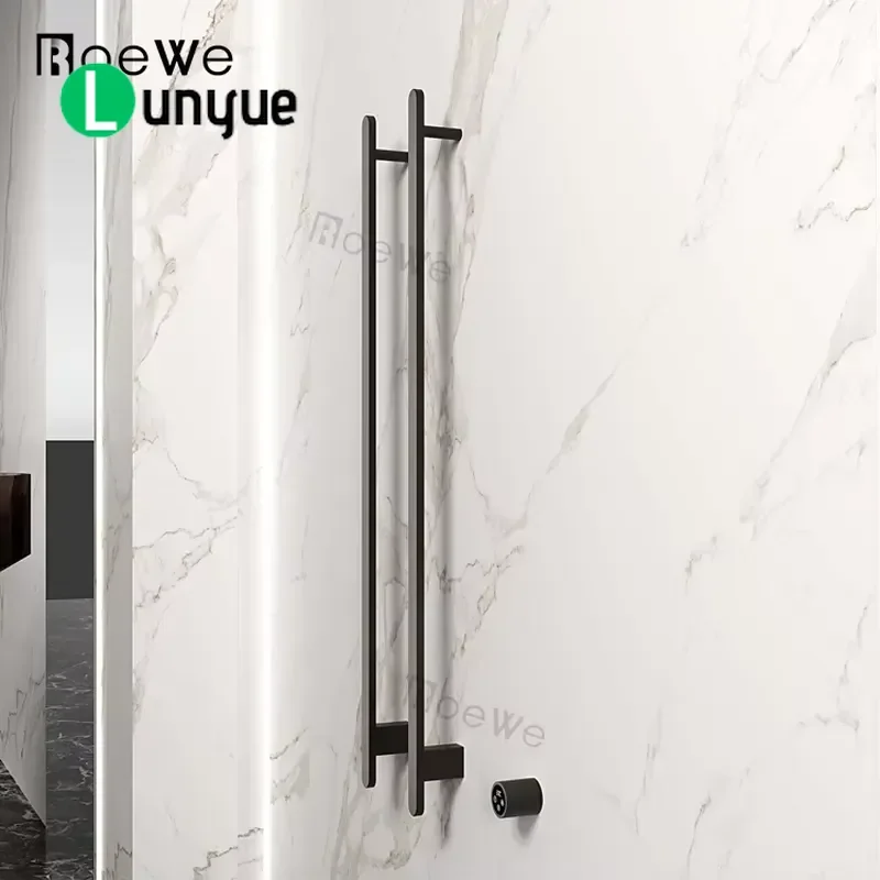 1m Vertical Electric Towel Rack Intelligent Wall Mounted Warmer CE SAA Certified for Bathroom Home Heating Drying