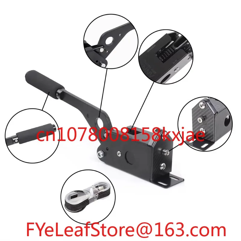 PC racing game T300 T500 handbrake g29/g27/g25 14bit sensor USB SIM handbrake