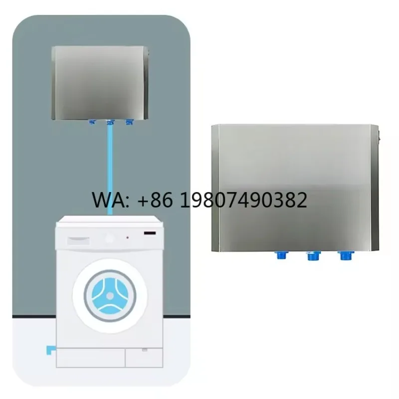 

Tankless 3-Stage RO Filter, 2:1 drain ratio with smart LED faucet, under sink water treatment for clean daily drinking supply
