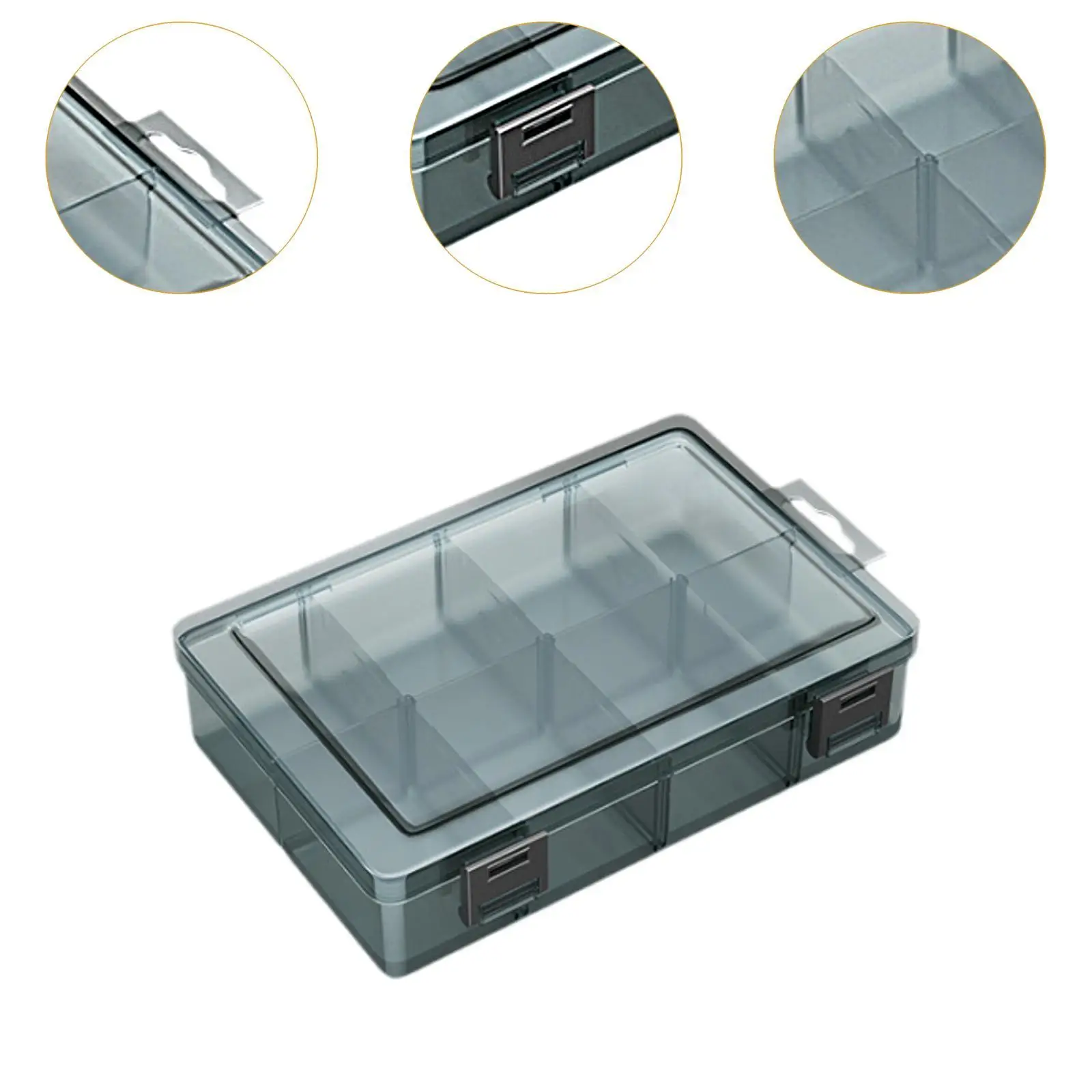 Screw Organizer Storage Bin Tool Box Container with Lid Small Parts Organizer Hardware Storage Box for Screws Beads Nuts