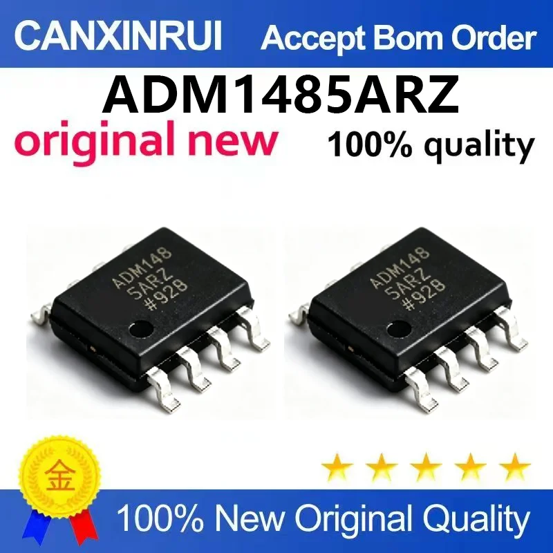 (5pcs-100pcs)Original genuine ADM1485ARZ ADM1485AR line transceiver chip packaging SOP-8