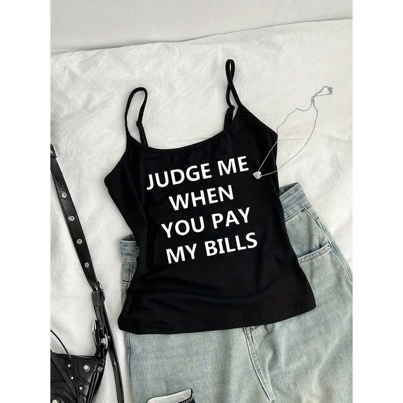 American Style Round Neck Camisole with 